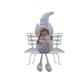 Angyal lógólábú 23cm fehér