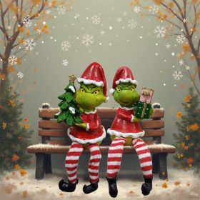 Grincs lógólábú 7*5*19cm