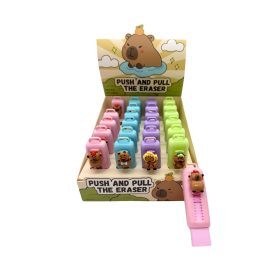 Capybara kitolós radír capybara figurával