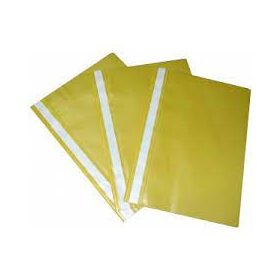 Gyorsfűző műanyag sárga