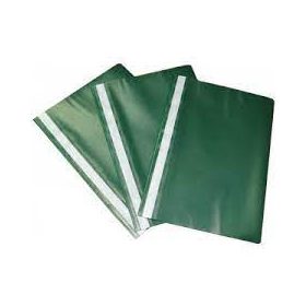 Gyorsfűző műanyag zöld