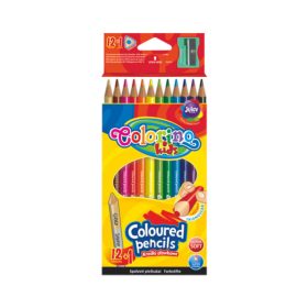 Színes ceruza Colorino 12db-os hegyezővel