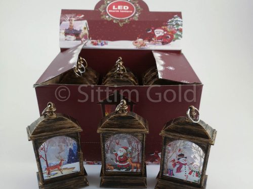 Karácsonyi asztali led világító dekoráció