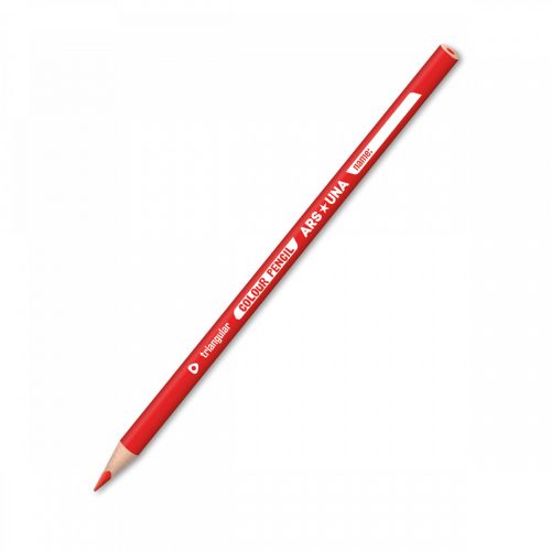 Ars Una háromszögletű színes ceruza - piros