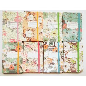 Notesz A/6, virágos