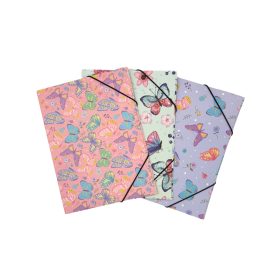 Gumis mappa A/4 pillangós