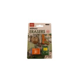 Radír figurás Military 4db-os