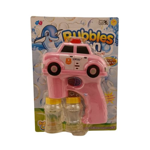 Elemes buborékfújó lányos autó forma