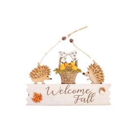 Welcome fa kopogtató,Sünivel