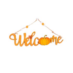 Fa Kopogtató Welcome Tök 23x6 cm