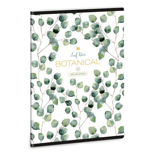 Ars Una Botanic Leaf A/5 extra kapcsos füzet-ponthálós