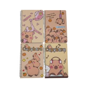 Capybara Spirál notesz A/5