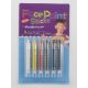 Arcfesték ceruza, 6db/csomag, sima vagy neonos