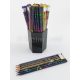 Ceruza radíros, különböző színek, 72db/csomag