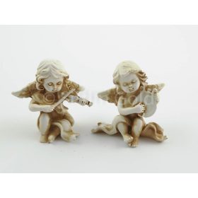 Karácsonyi angyal dekoráció különböző mintával