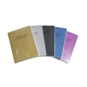 Notesz A/5 vonalas, csillámos