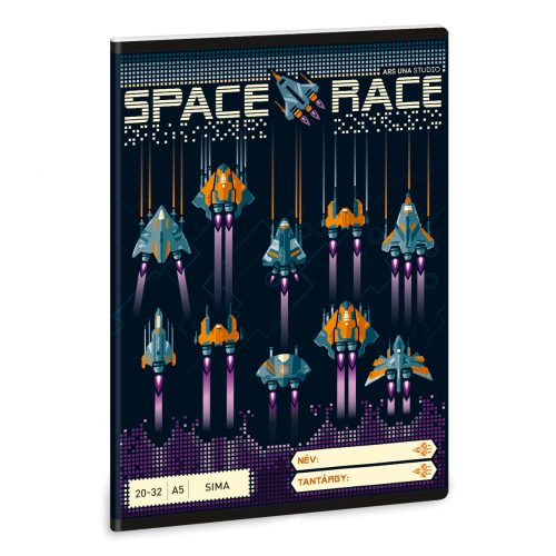 Ars Una Space Race A/5 sima füzet 20-32