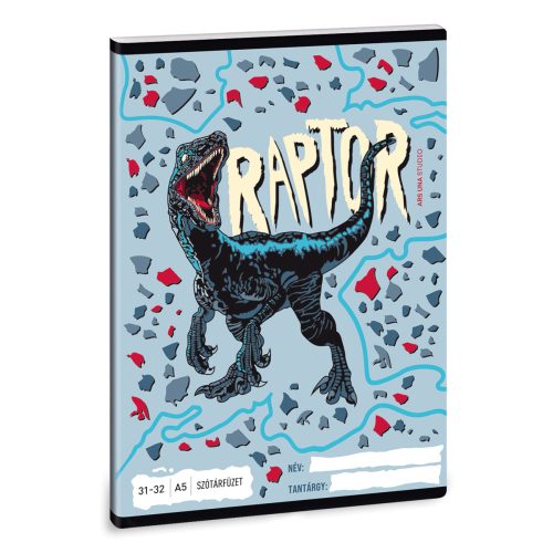 Ars Una Raptor A/5 szótárfüzet 3132