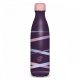 Ars Una duplafalú fémkulacs-500 ml - Ribbon-purple