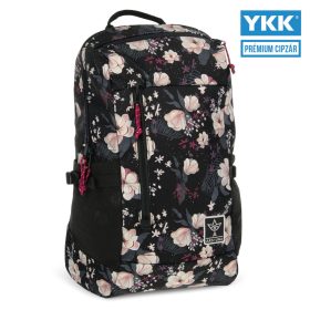 Ars Una Flowery black hátizsák AU-17