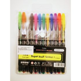 Zselés filctoll készlet 12db-os