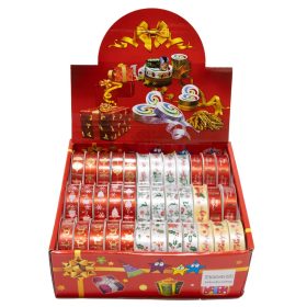 Karácsonyi szalag, 1,8cmx2,7m