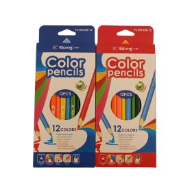 Színes ceruza Yalong 12db-os hatszögletű