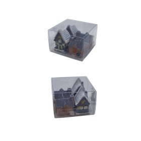 Dekor házikó 3cm-es 4db-os