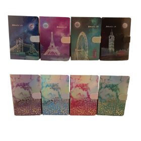 Notesz A/6 mágneses több mintával és színben