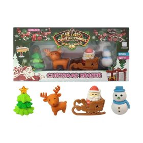 Karácsonyi radír szett