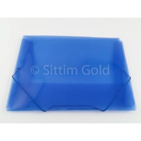 Gumis mappa műanyagos A/4, vegyes színekben