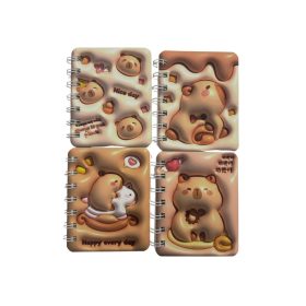 Capybara Spirál notesz A/7