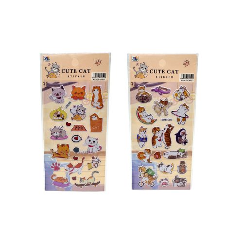 Matrica 3D nagy vegyes minta