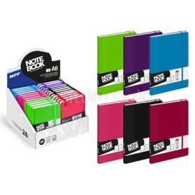 Notesz A/6 vonalas, gumipántos, 100 lap