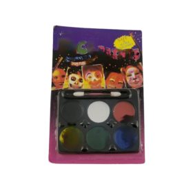 Arcfesték korongos, 6 szín