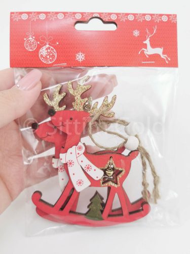 Fa rénszarvas 2db-os