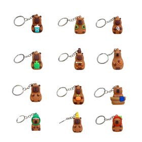 Kulcstartó Capybara