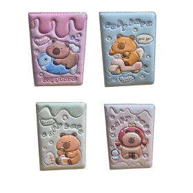 Capybara Notesz B/5 3D kemény fedeles puha bevonattal