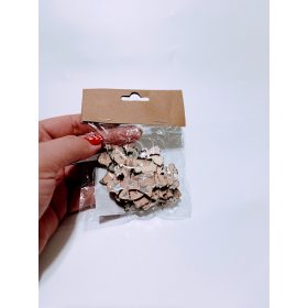  Fa dekor ezüst angyal 24db/csomag 