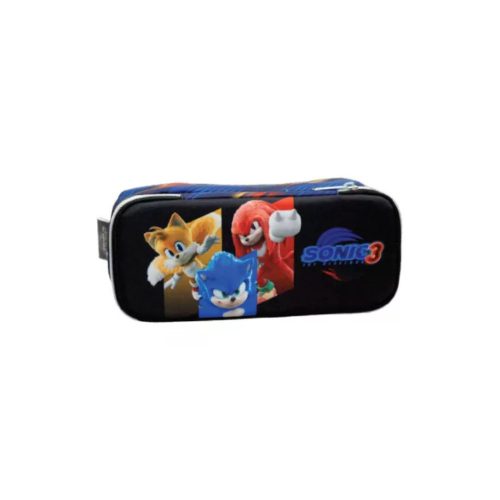 Sonic 2 rekeszes tolltartó 26 cm 