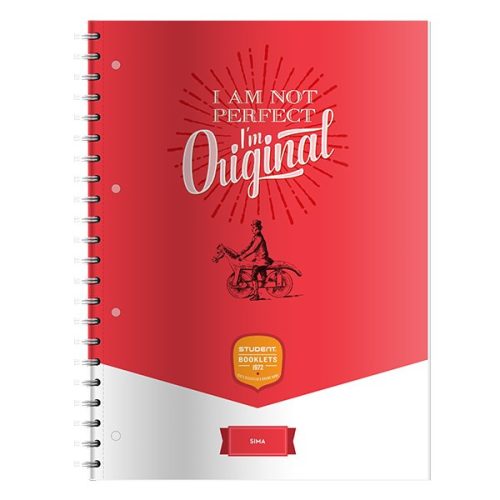 Spirálfüzet sima ICO Student Art A/4 70 lapos