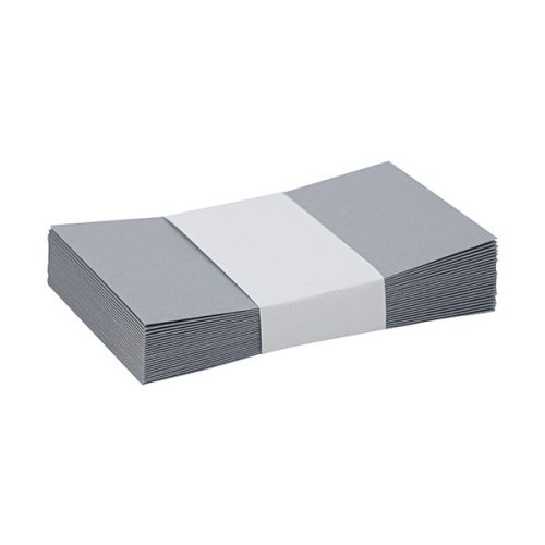 Névjegyboríték színes KASKAD enyvezett 70x105 mm 52 ezüst metál 120 g 25 darabos