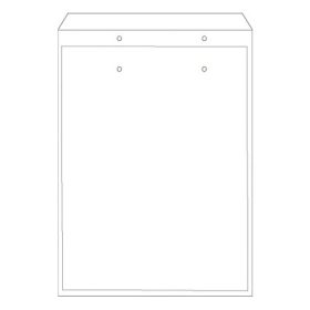 Légpárnás tasak No11/W1 szilikonos fehér 100x165mm