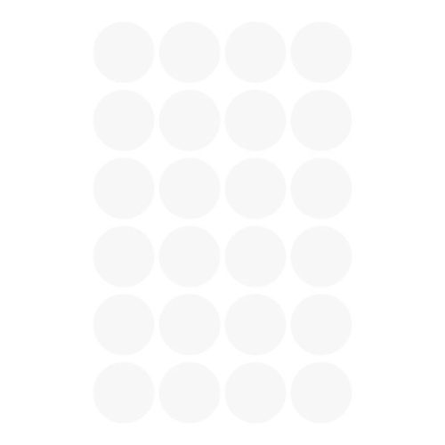 Etikett AVERY 3170 öntapadó jelölőpont fehér 18mm 96 jelölőpont/csomag