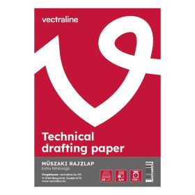 Rajzlap műszaki VECTRALINE A/4 170 g 25 lapos