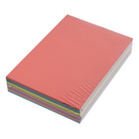   Fénymásolópapír színes KASKAD A/4 80 g vegyes élénk mix 10x50 ív/csomag