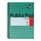 Spirálfüzet vonalas PUKKA PAD A/4 100 lapos Metallic világoskék