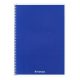 Spirálfüzet vonalas FORTUNA Monocolor A/4 70 lapos sötétkék