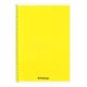 Spirálfüzet vonalas FORTUNA Monocolor A/4 70 lapos sárga