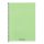 Spirálfüzet vonalas FORTUNA Monocolor A/4 70 lapos pasztell zöld